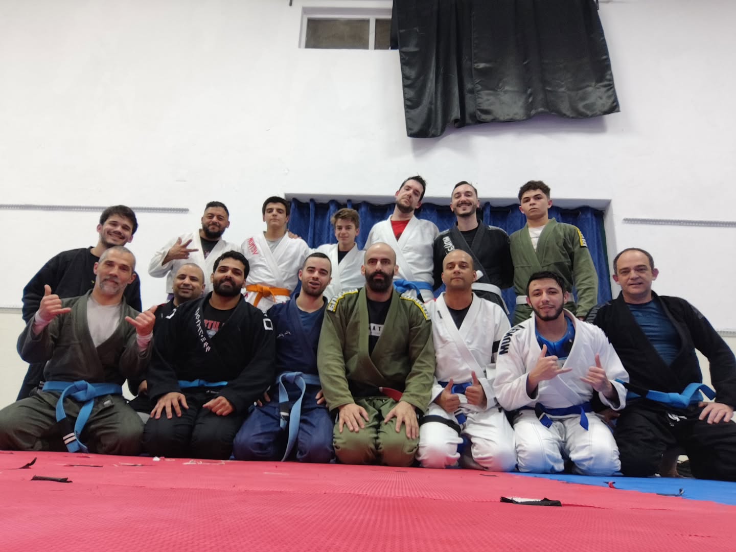 Retrato da Equipa BJJ