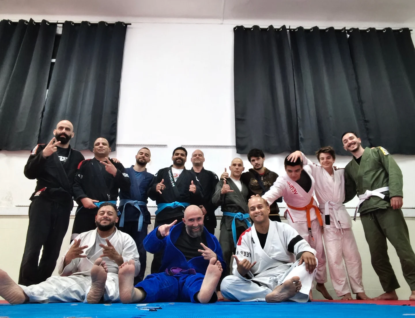 Treino no Black Dojo