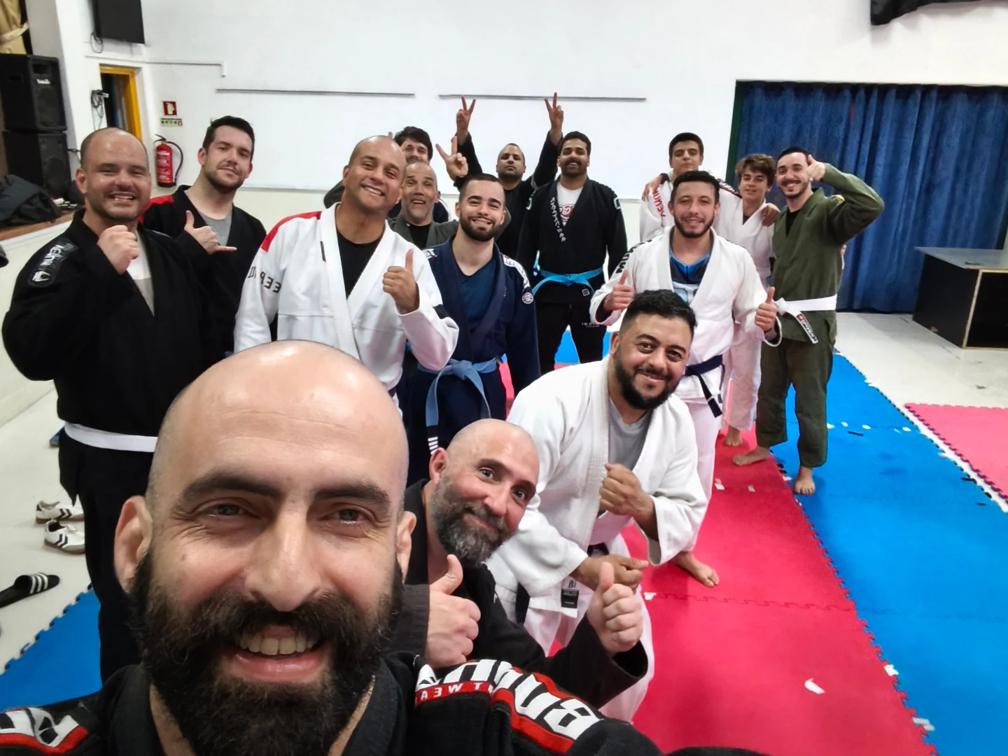 Equipa Black Dojo Reunida